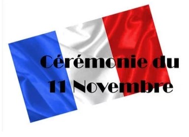 COMMÉMORATION DU 106ÈME ANNIVERSAIRE DE L’ARMISTICE DU 11 NOVEMBRE 1918